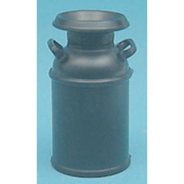 CB2202BK M-158 Milkcan Mini Kit for Dollhouse Miniature - Black