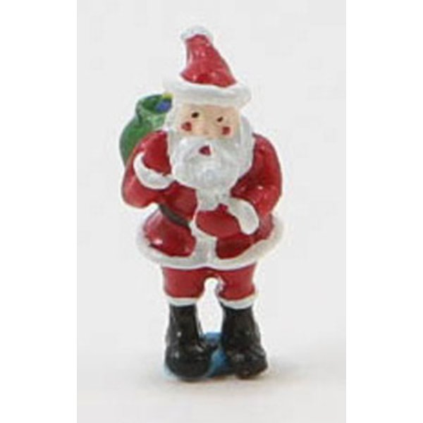 MUL2006 Santa with Sack for Dollhouse Miniature