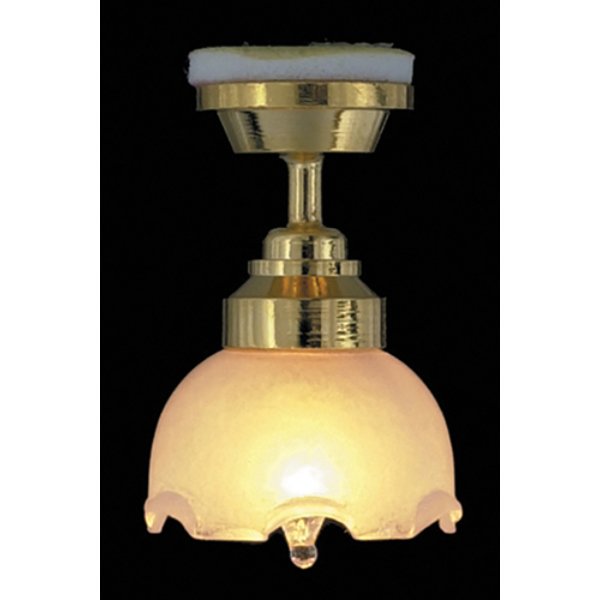 HW2650 Large Tulip Ceiling Lamp for Dollhouse Miniature