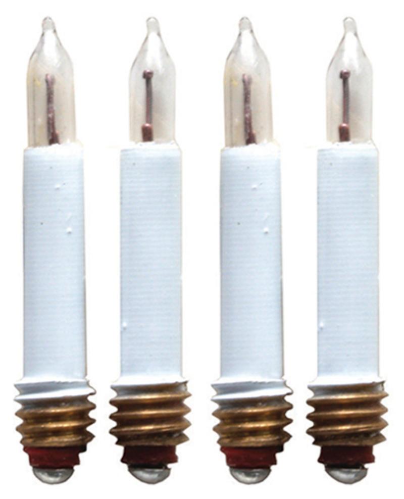HW2815 Four Candlebody Replacement Bulbs for Dollhouse Miniature