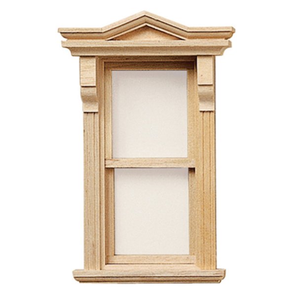 HW5002 Victorian Double Hung Window for Dollhouse Miniature