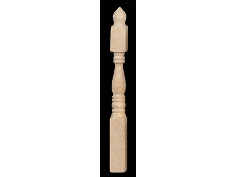 HW7204 Narrow Centurian Post for Dollhouse Miniatures - Pack of 6