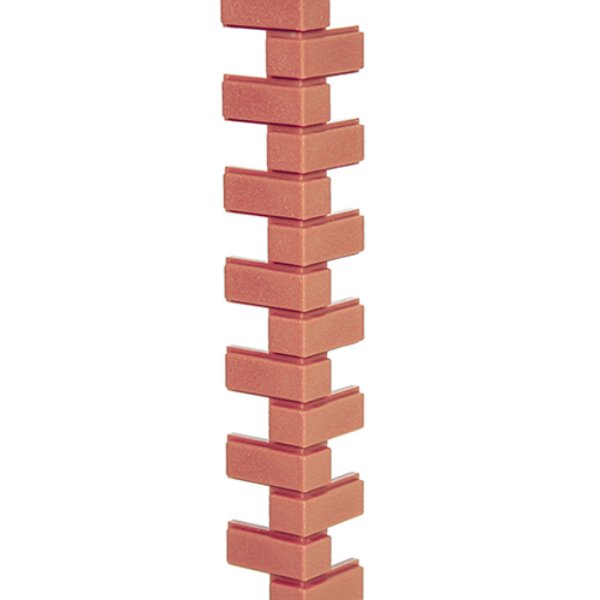 HW8207 1 in. Brickmaster Corners Sheets for Dollhouse Miniature