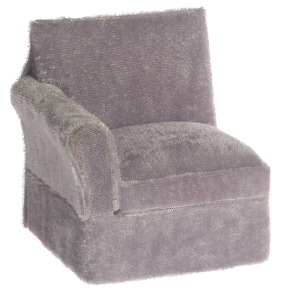 AZT6761 Sectional Sofa for Dollhouse Miniature - Right Arm