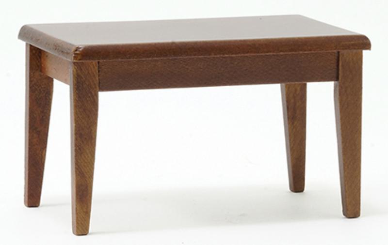 CLA10048 Kitchen Table for Dollhouse Miniature, Walnut