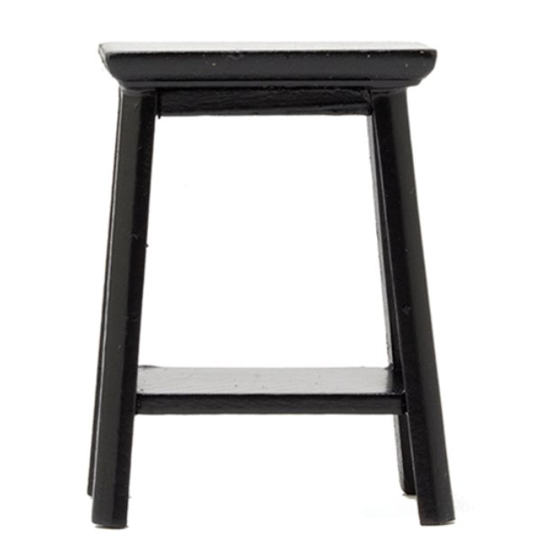 CLA12009 Medium Fern Stand for Dollhouse Miniature - Black