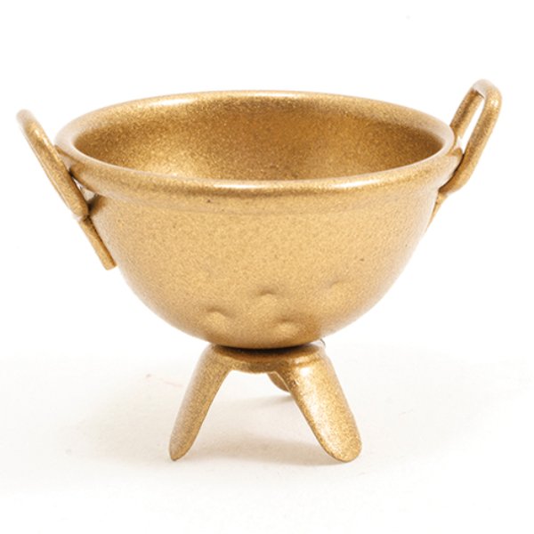 IM65075 Copper Colander for Dollhouse Miniature