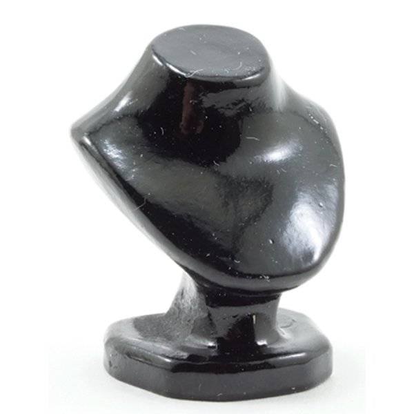 IM65113 Bust for Dollhouse Miniature - Black
