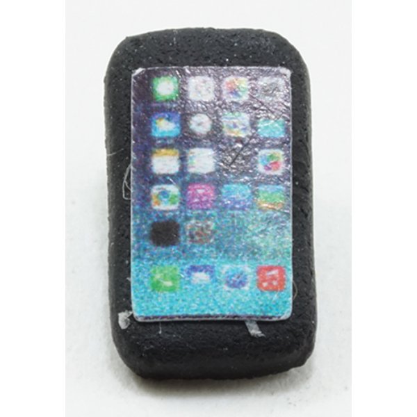 IM65577 Cell Phone for Dollhouse Miniature - Black