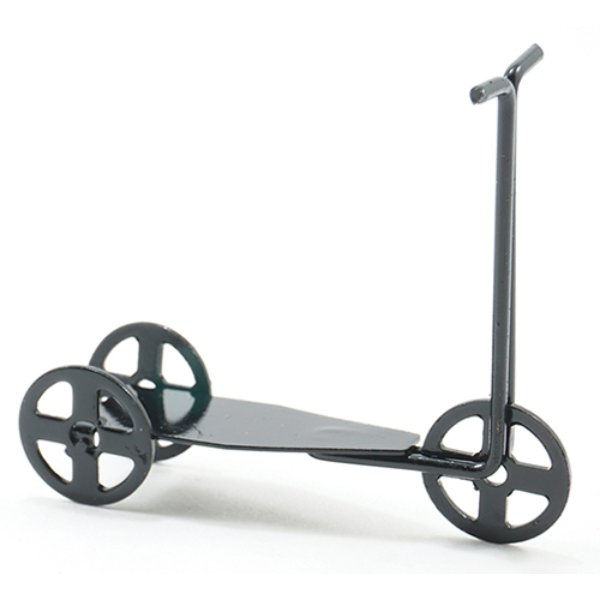 IM65654 Scooter for Dollhouse Miniature - Black
