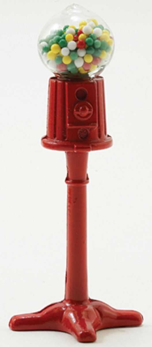 IM66030 Standing Gumball Machine for Dollhouse Miniature