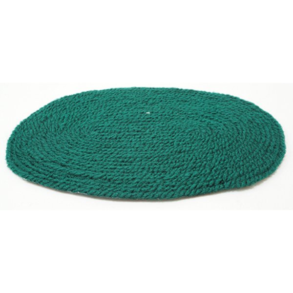 IM69008 Hunter Green Rug for Dollhouse Miniature - Large