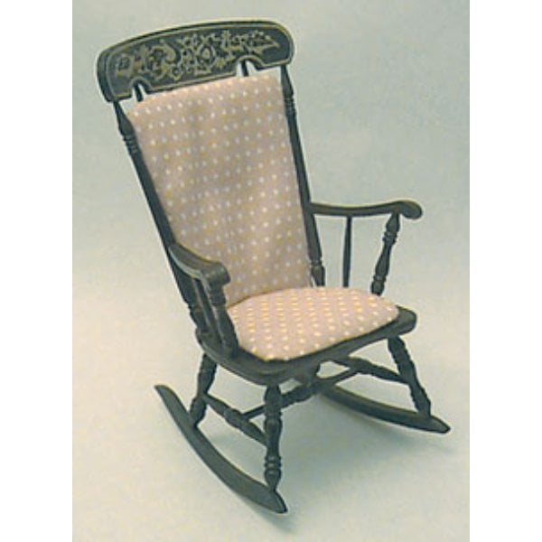CB2403BK M-530 Arrowback Rocker Mini Kit for Dollhouse Miniature - Black