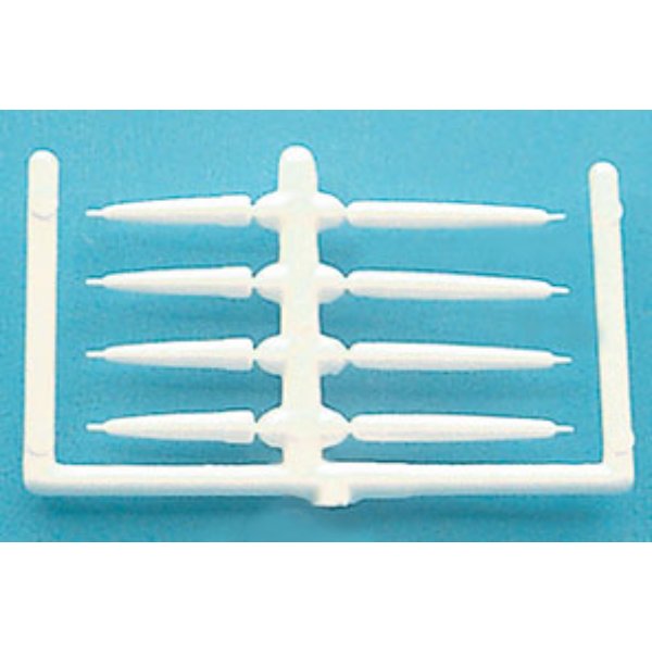 CB2704 White Candles for Dollhouse Miniature - 8 Piece
