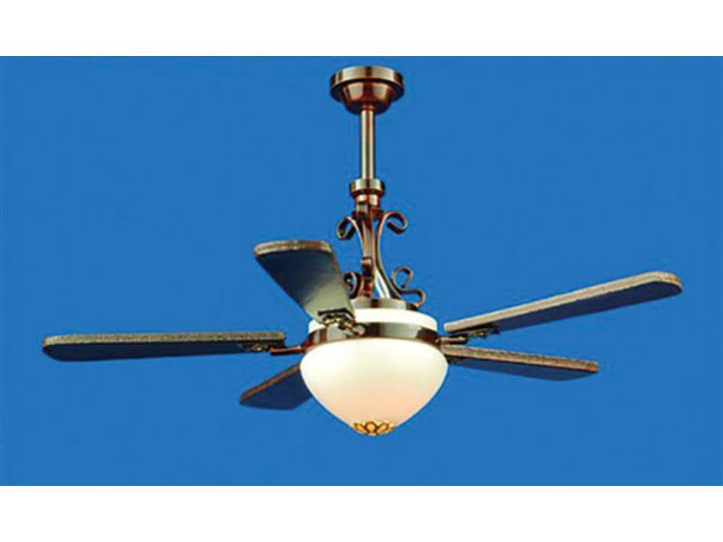 MH14035 12V Ceiling Fan with Lamp for Dollhouse Miniatures
