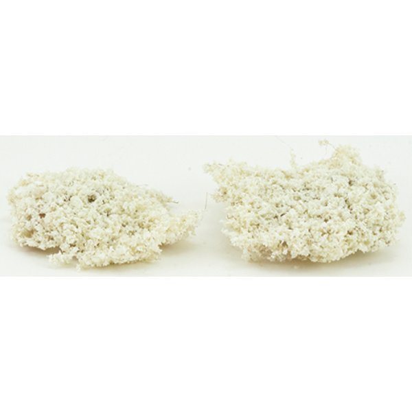 CA0119 Wild Bushes for Dollhouse Miniature - White - 20 Piece