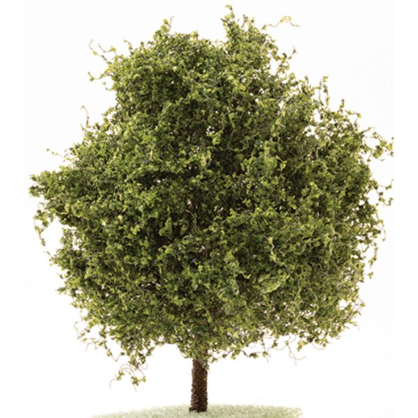 CA1533 4 in. Medium Green Sugar Maple Tree on Spike for Dollhouse Miniature