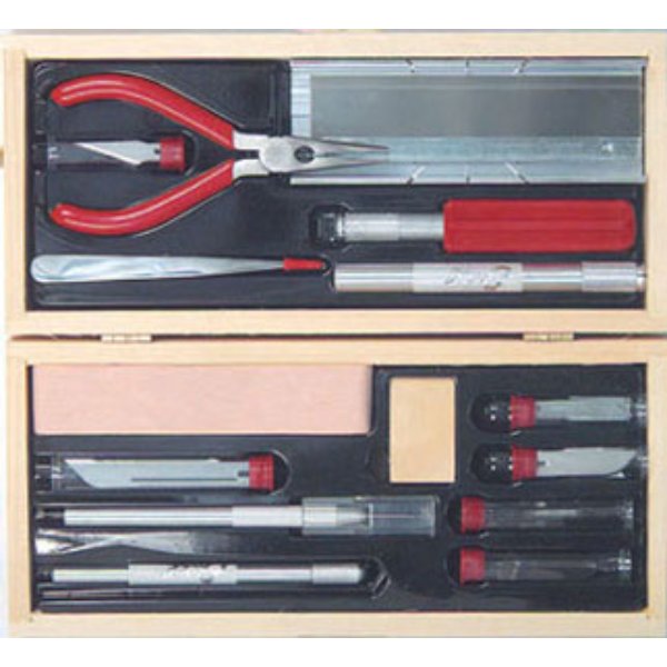 EXL44291 Deluxe Ship Modelers Tool Set for Dollhouse Miniature