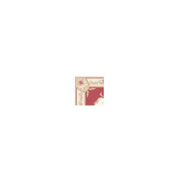 BPRG136 Rug for Dollhouse Miniatures - Aubusson Red