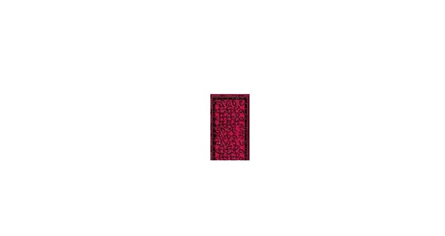 BPRG229 Rug for Dollhouse Miniature - Bandana
