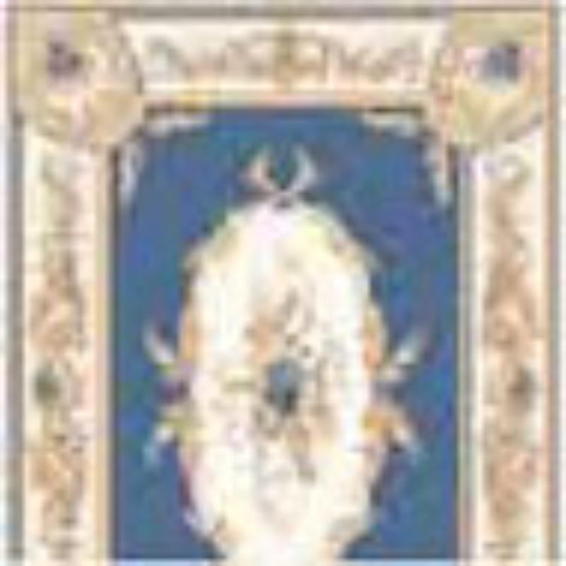 BPRG235 Rug for Dollhouse Miniature, Aubusson Blue
