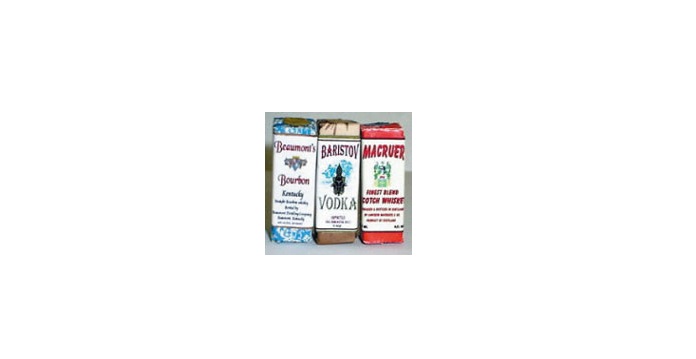 HR53980 Liquor Gift Boxes for Dollhouse Miniature