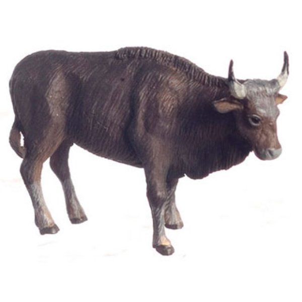 FCA1739 Buffalo for Dollhouse Miniature