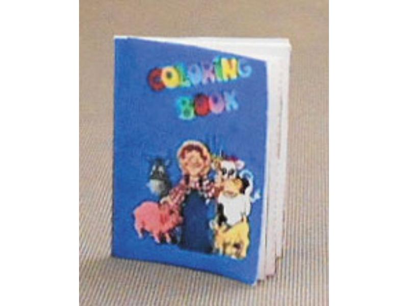 HR59801 Farm Coloring Book for Dollhouse Miniatures
