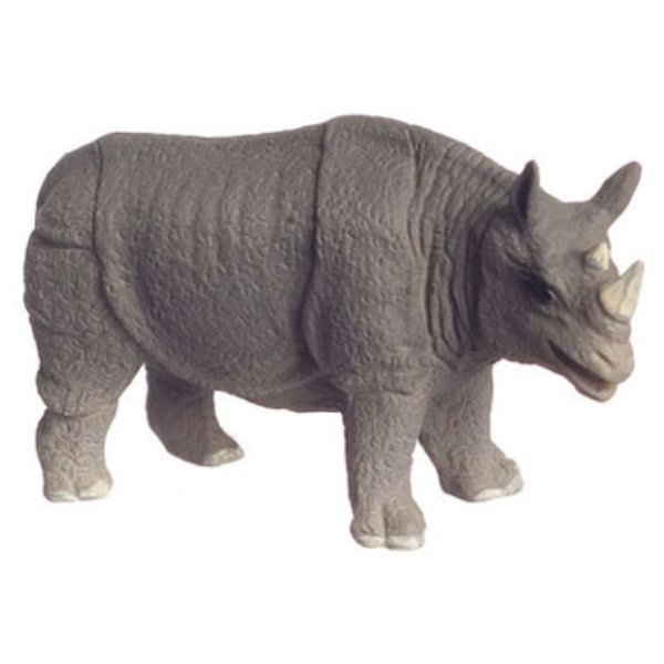 FCA1742 Rhinoceros for Dollhouse Miniature