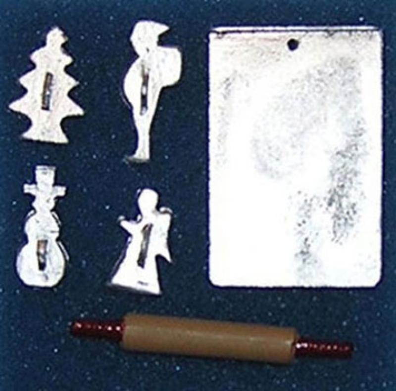 ISL5010 Xmas Cookie Set for Dollhouse Miniature