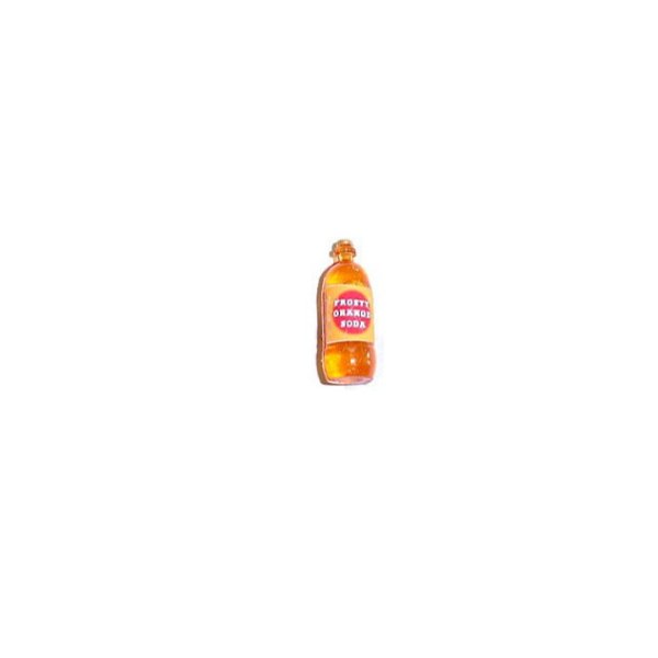 HR53989 2 Liter Orange Soda for Dollhouse Miniatures