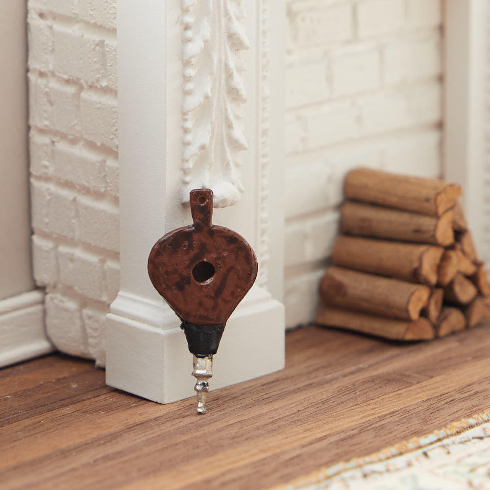 OLDG115 1 in. 1-12 Scale Dollhouse Miniature Fireplace Bellows
