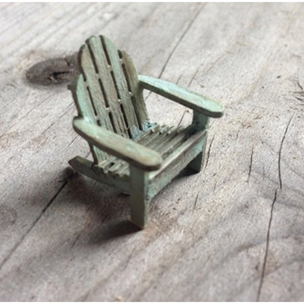 SSLCH006 1-48 Scale Adirondack Chair Kit for Dollhouse Miniature