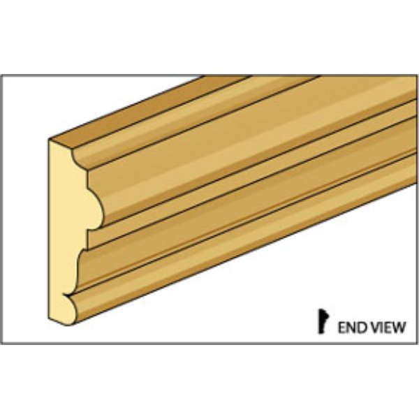 NE957 CRB-8 Chair Rail for Dollhouse Miniature