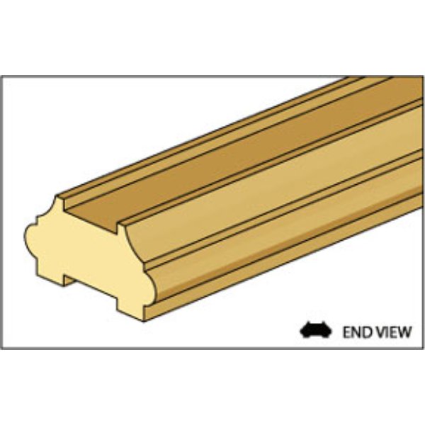 NE970 HRC-10 Sub Rail for Dollhouse Miniature