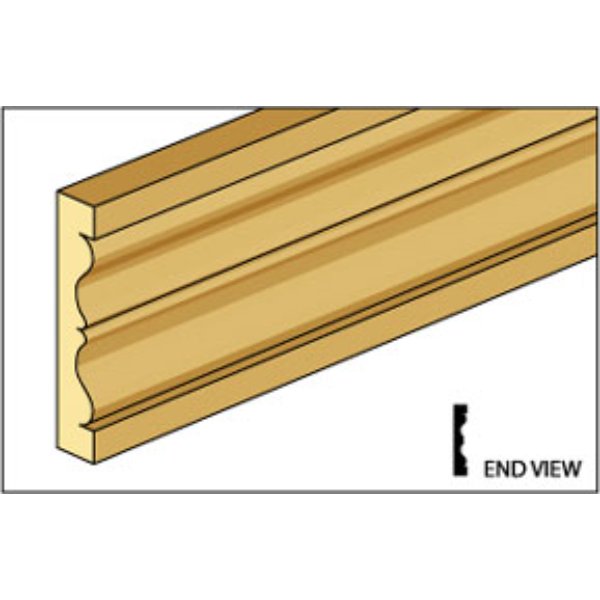 NE942 DCD-16 Door & Window Casing for Dollhouse Miniature