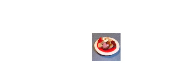 RND180 Valentine Cookies for Dollhouse Miniature