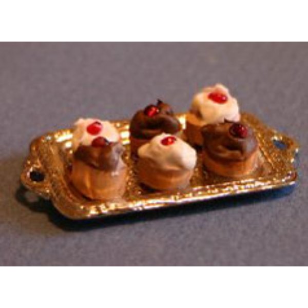 RND42 Cupcakes for Dollhouse Miniature - Mixed