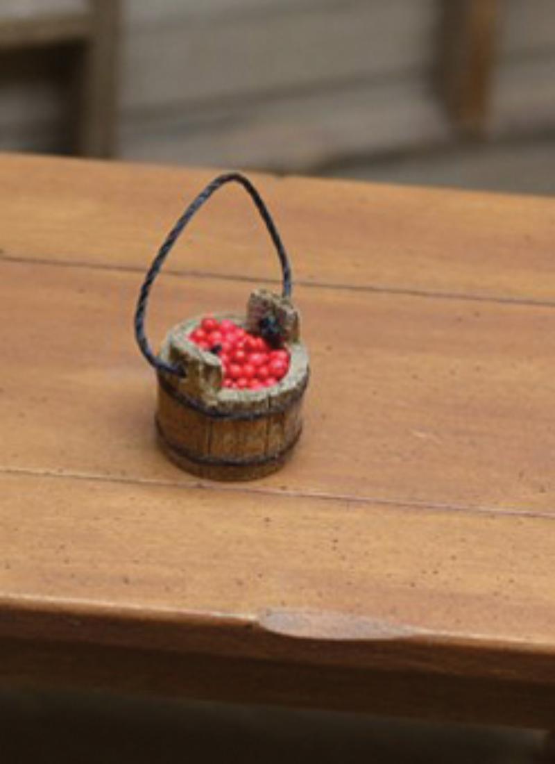 STT687 Berry Bucket for Dollhouse Miniature