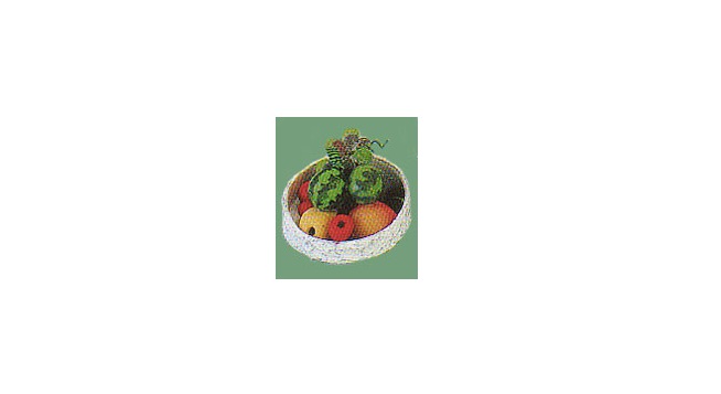 VMMF2024 Plate with Fruit for Dollhouse Miniature
