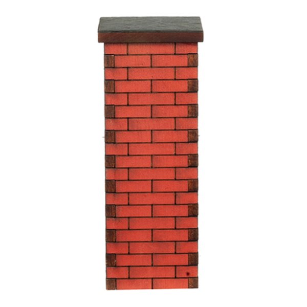 AS170LG Large Brick Column for Dollhouse Miniatures