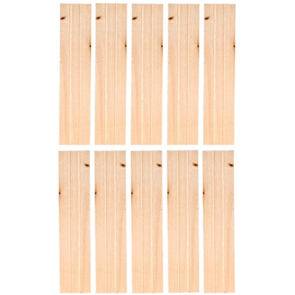 AS2009 Economy Shutters for Dollhouse Miniature - 5 Pair