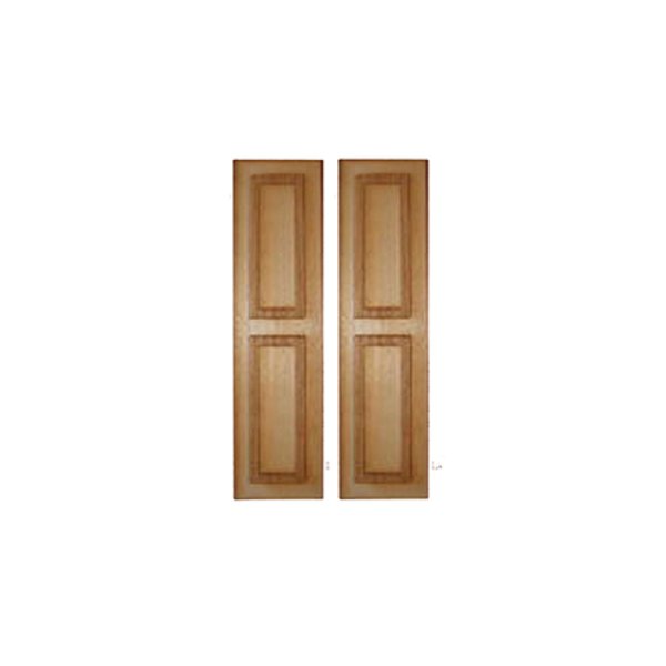 AS2010 2 Panel Shutters for Dollhouse Miniature