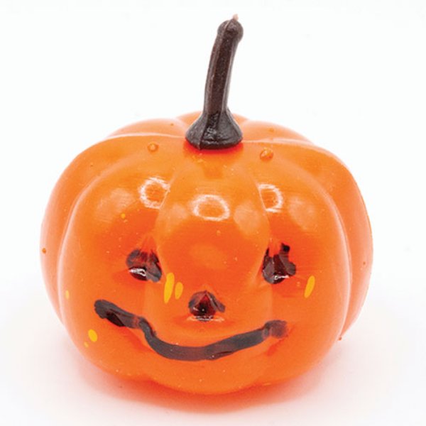 ART402 Large Orange Jack-O-Lantern Pumpkin for Dollhouse Miniature