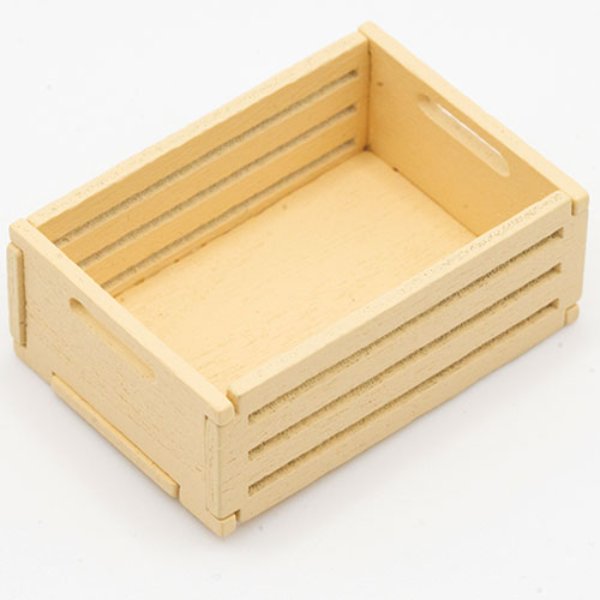 ART430 Small Wood Crate for Dollhouse Miniature