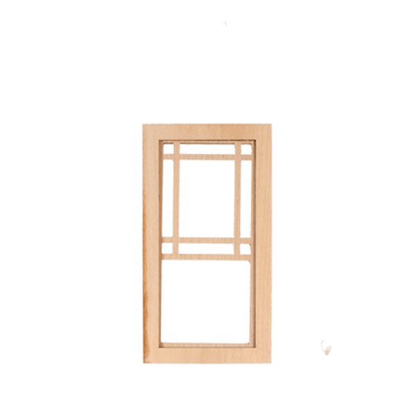AS2182 Prairie Half Square Window for Dollhouse Miniature