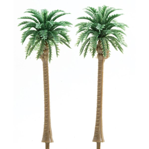 ART105 2.75 in. Tiny Palm Tree for Dollhouse Miniature - Pack of 2