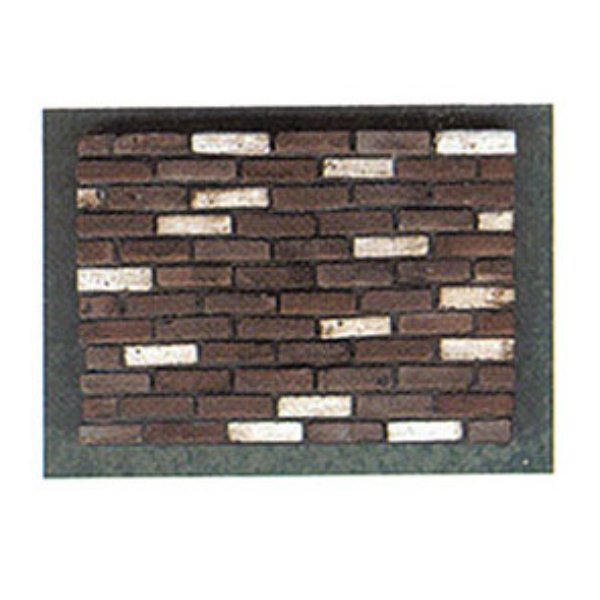 AAM0201C Brown Brick Corners for Dollhouse Miniature - 125 Piece