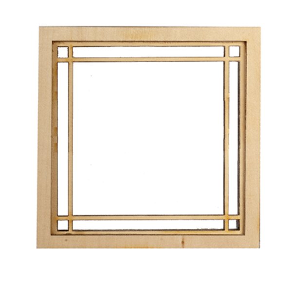 AS2190 Double Prairie Window for Dollhouse Miniature