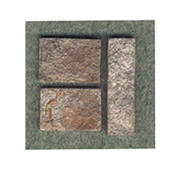 AAM0800 Veneer Cut Stone for Dollhouse Miniature - Blend - 150 Piece
